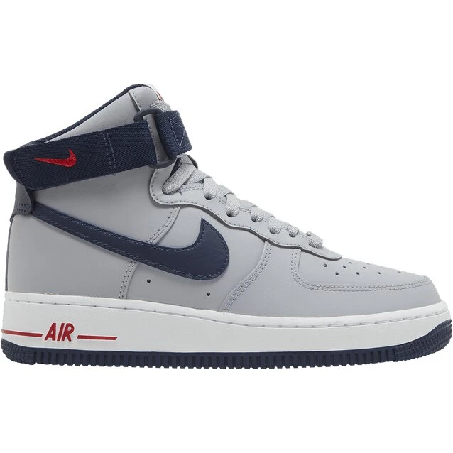Nike Air Force 1 High WMNS Wolf Grey/College Navy