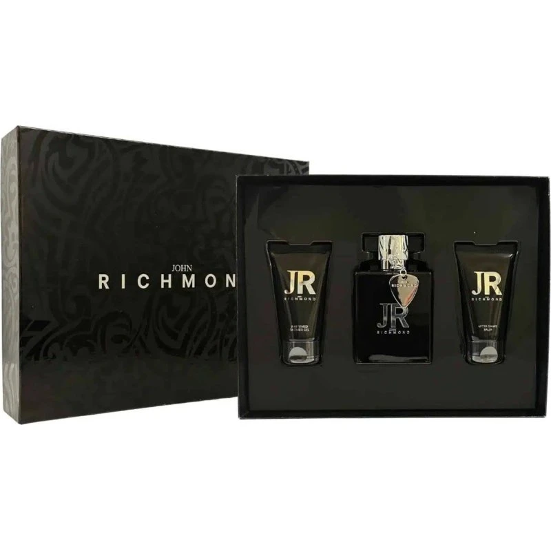John Richmond Jr Man Sæt: Eau de Toilette 100 ml, Aftershave 50 ml & Shower Gel 50 ml