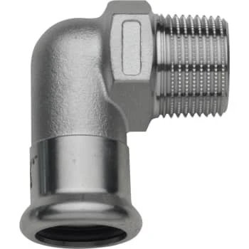 Turbo Inox 18 x 1/2" bøjning nippel
