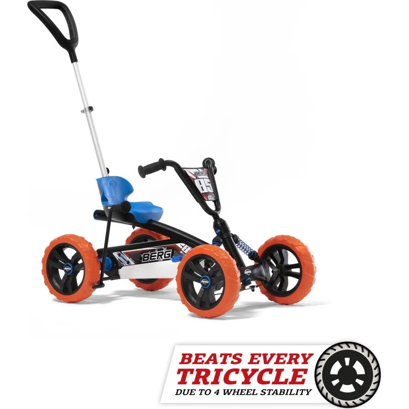 BERG Buzzy Nitro 2-in-1 Gokart og skubbebil