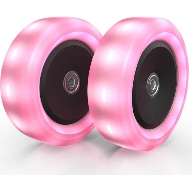 BERG NEXO lyshjul 120x40mm Pink