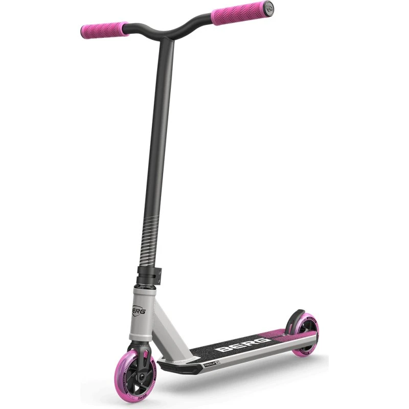 BERG Proxus X1 Stuntløbehjul - Grey/Pink
