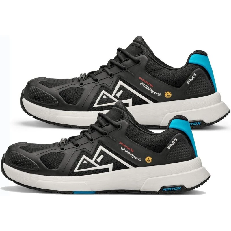 Airtox FM1 sikkerhedssko S1P ESD – ultralet Whitelayer®