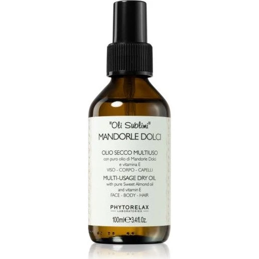 Phytorelax Laboratories Sublim Sød Mandel Multifunktion Tør Olie 100ml