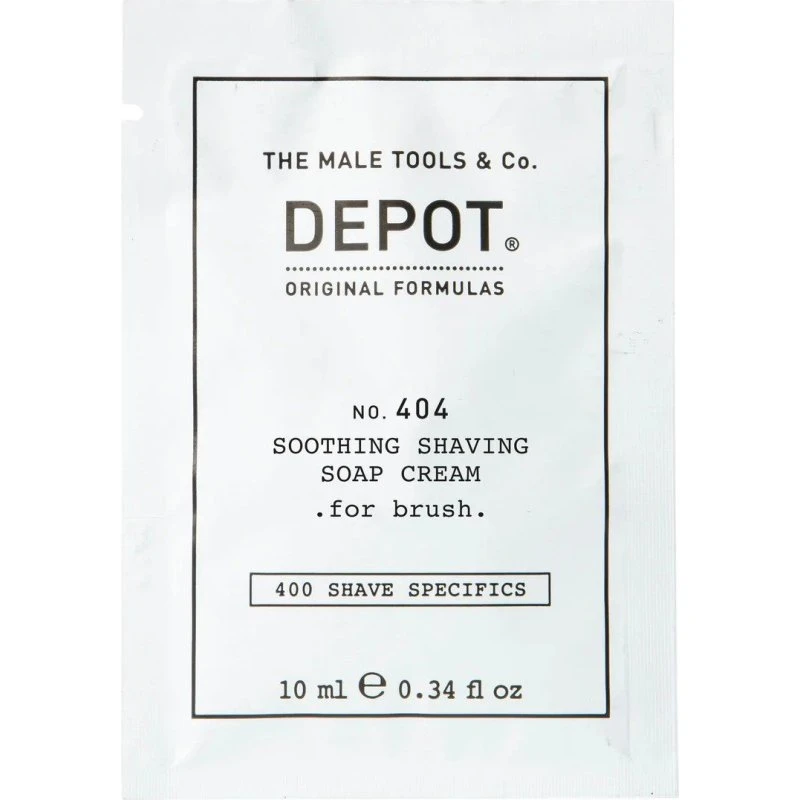 Depot 400 Shave Specifics No. 404 Barbercreme med Allantoin, 10 ml