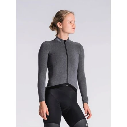 FUSION Womens Light LS Cycling Jersey - Grå