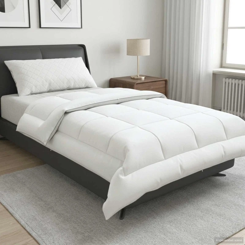vidaXL Dyne TRIER 140x220 cm 4 årstider 100% australsk uld