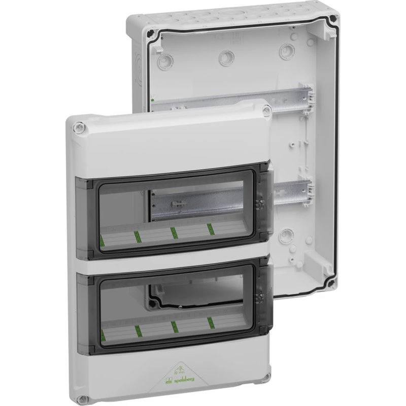 Spelsberg AK 24 - L gruppetavle, 2x12 moduler, IP65