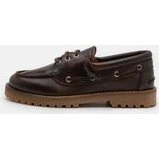 Pavement Alvina loafers i brunt læder