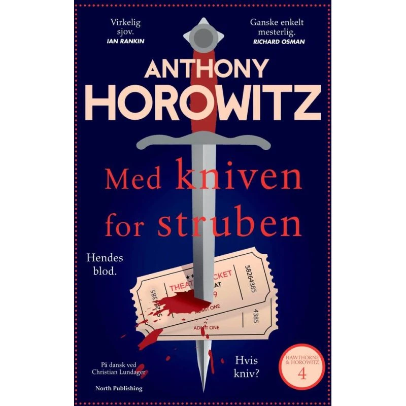 Med kniven for struben - Anthony Horowitz