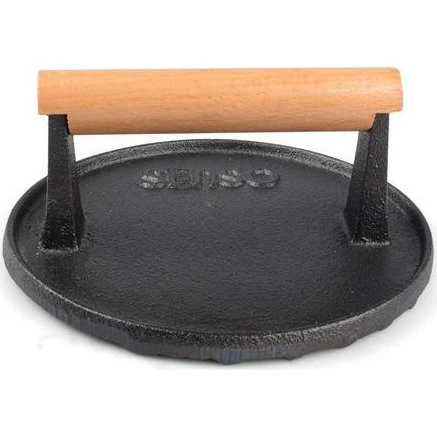 Senso Kitchen Hamburgerpresser i støbejern, 17,5 cm