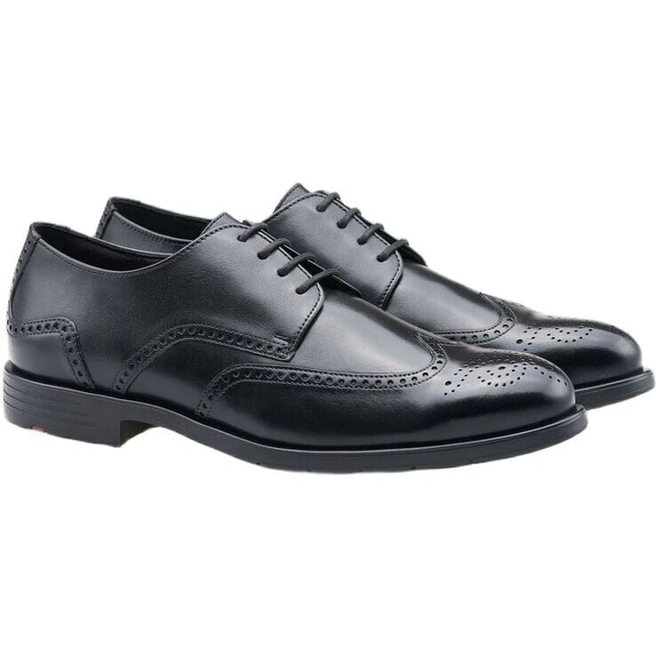 LLOYD EEZY 140 brogue snøresko - sort