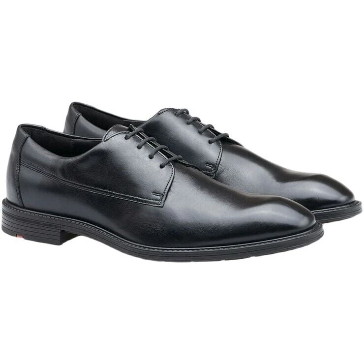 LLOYD X-MOTION 110 Derby herresko, sort skind