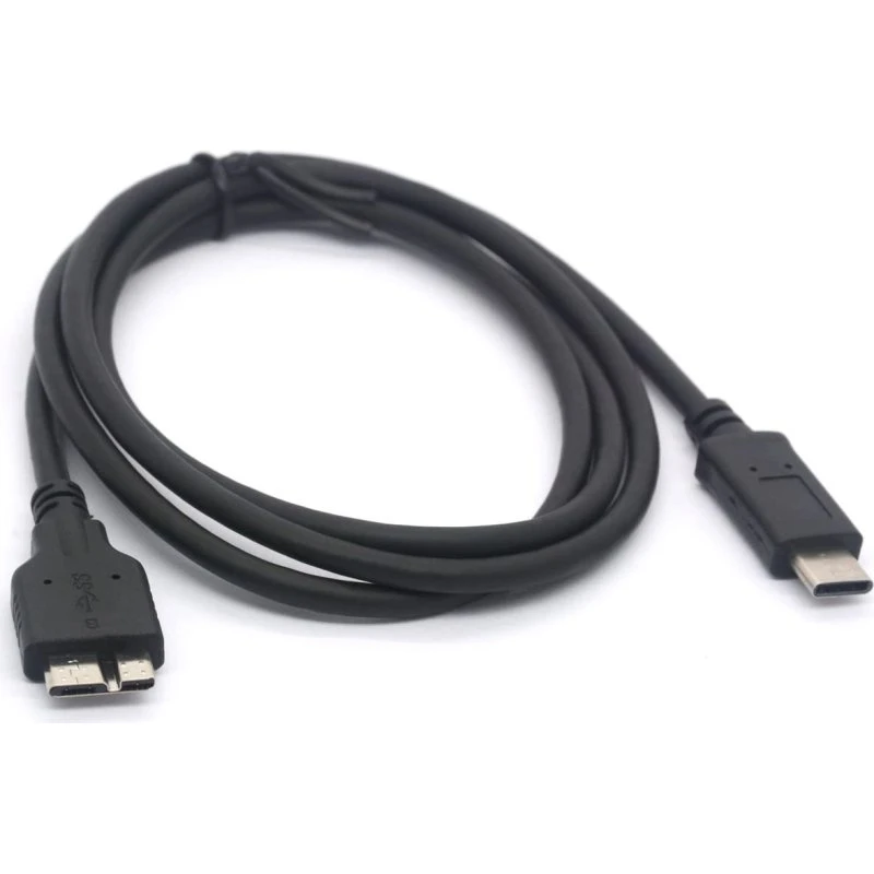 NÖRDIC USB C til USB Micro B kabel, 2m, 3.2 Gen 1