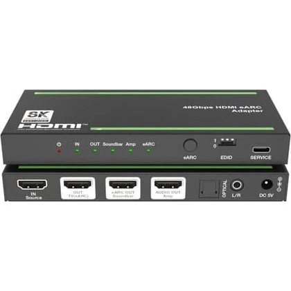 NÖRDIC 8K HDMI 2.1 eARC/ARC Extractor
