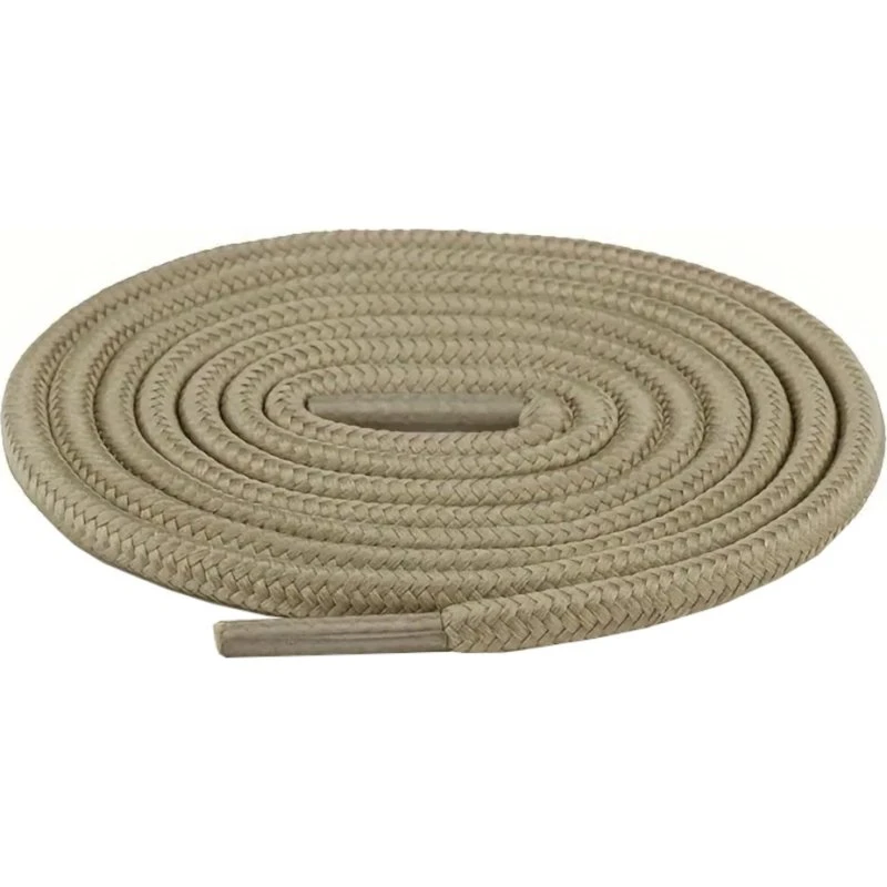 Snørebånd Runde 160 cm - Khaki