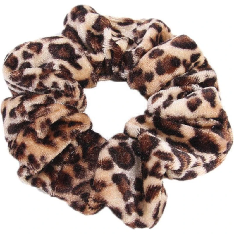 Scrunchie - Leopard mønster
