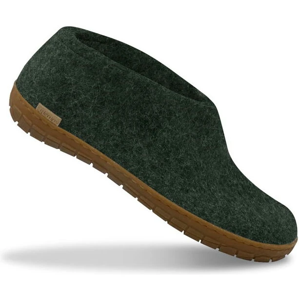 Glerups hjemmesko med naturgummisål