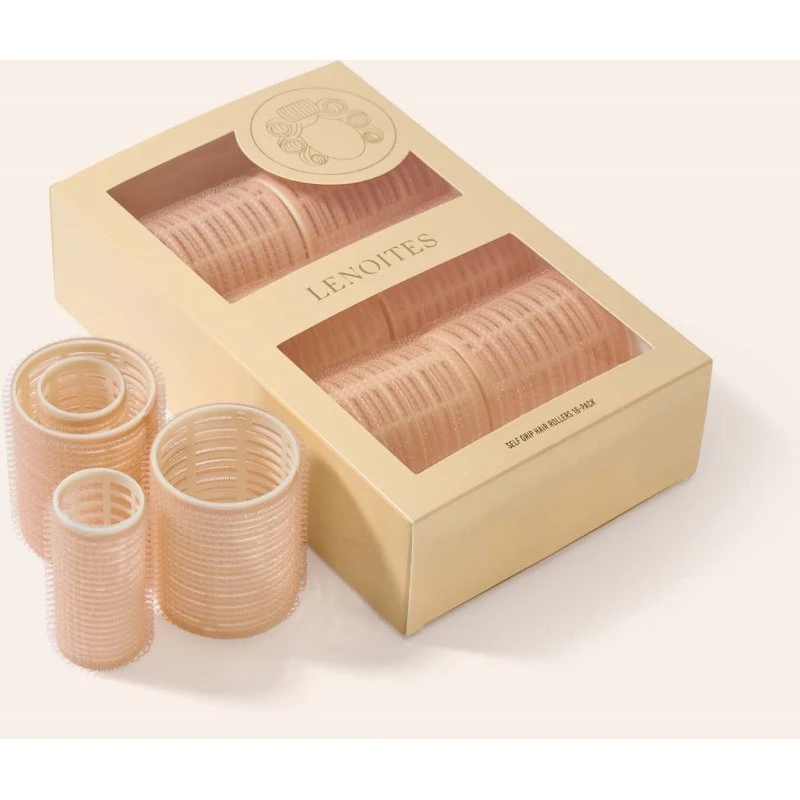Lenoites Self Grip Hair Rollers 16-pack