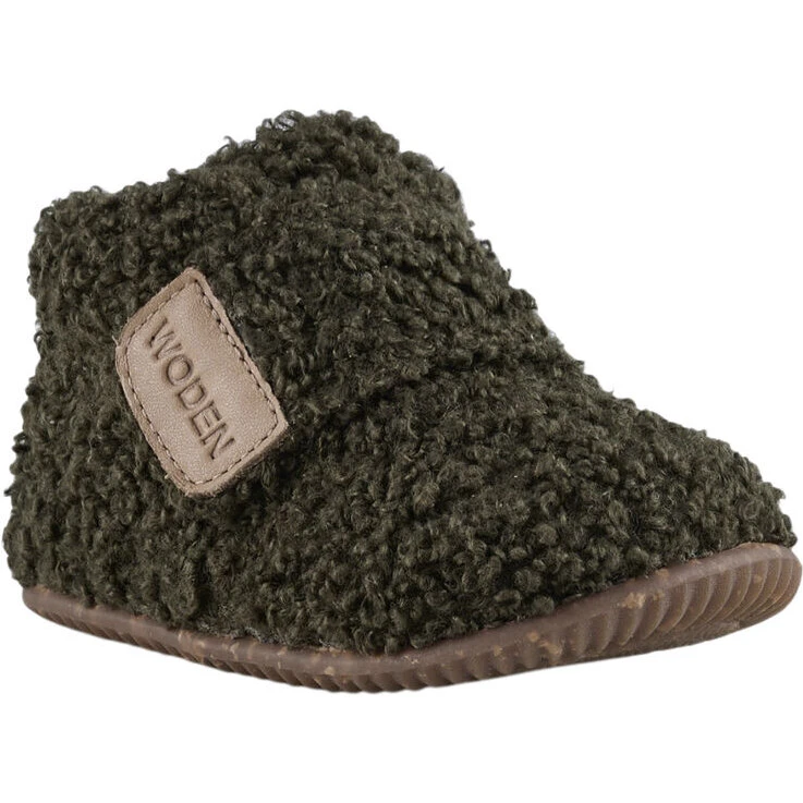 Woden Kim Teddy babysko - Dark Olive