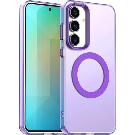 SKALO Samsung S25 FE Candy Series Hybrid Cover - Lilla