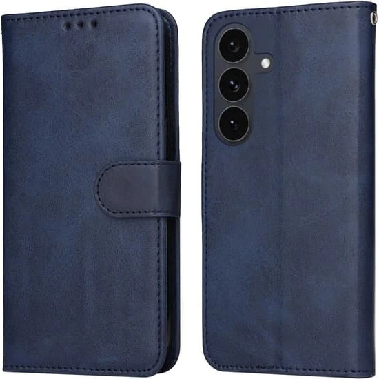 SKALO Samsung S25 FE PU-læder Flip Cover