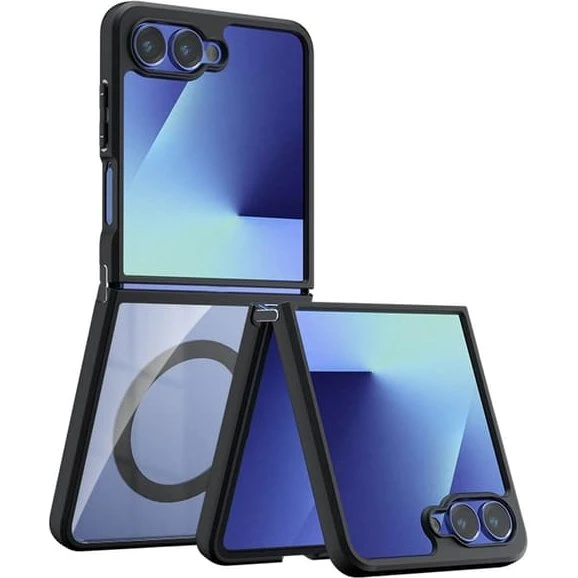 SKALO Samsung Z Flip7 Hybrid Cover - Sort