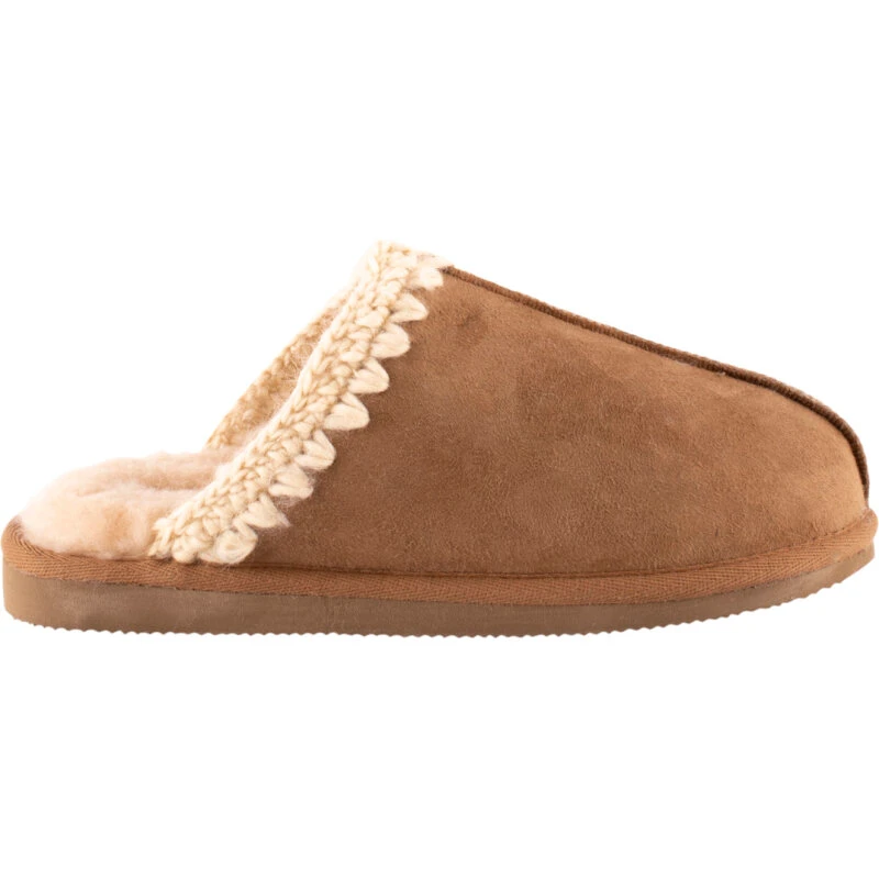 Shepherd Selina Chestnut fåreskindsslippers
