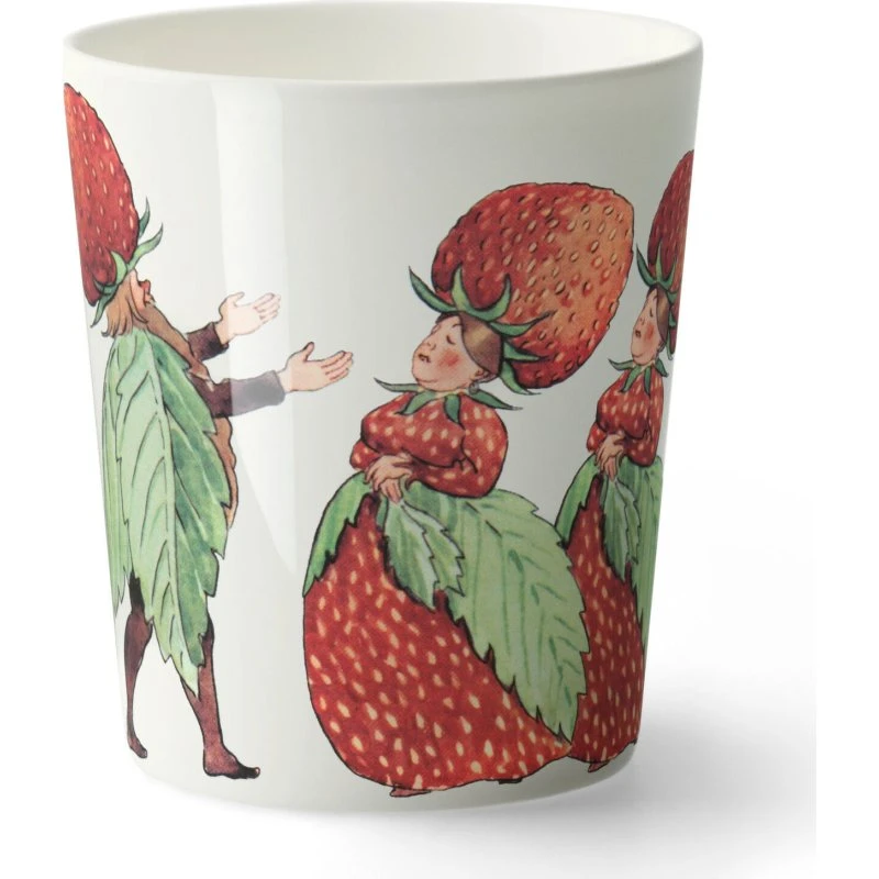 Design House Stockholm Elsa Beskow Familien Jordbær Krus