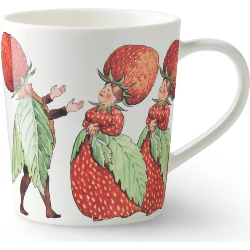Design House Stockholm Elsa Beskow Familien Jordbær Krus