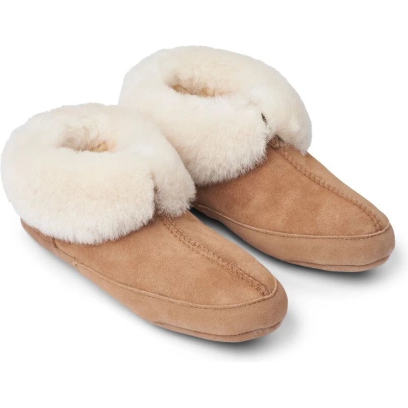 NATURES COLLECTION Hjemmesko i lammeskind, blød sål