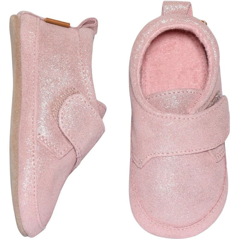 MELTON Rose Grey Shimmer læderfutter