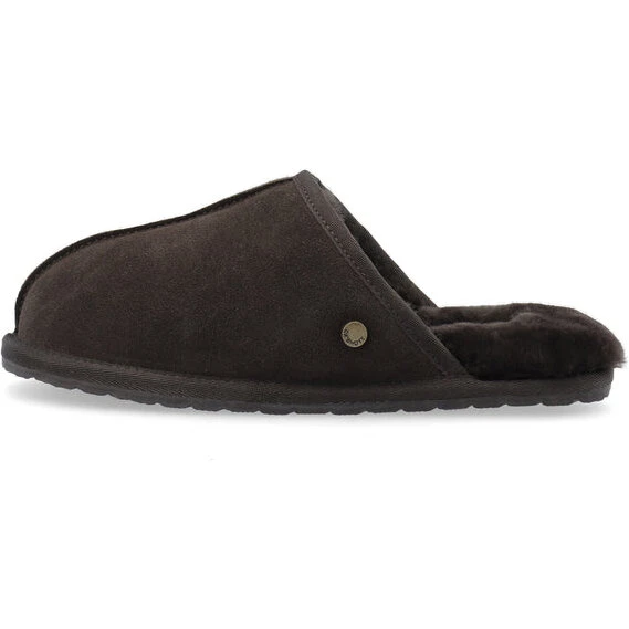 Ca'Shott Caslynn ruskind hjemmesko - Dark Brown