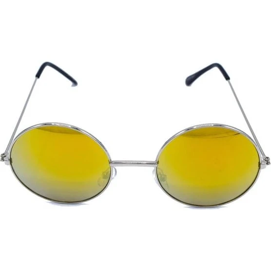 EXIL Runde solbriller - Gul