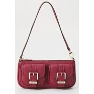 Michael Kors Zoe Small Pebbled Leather Pochette – Safari Green