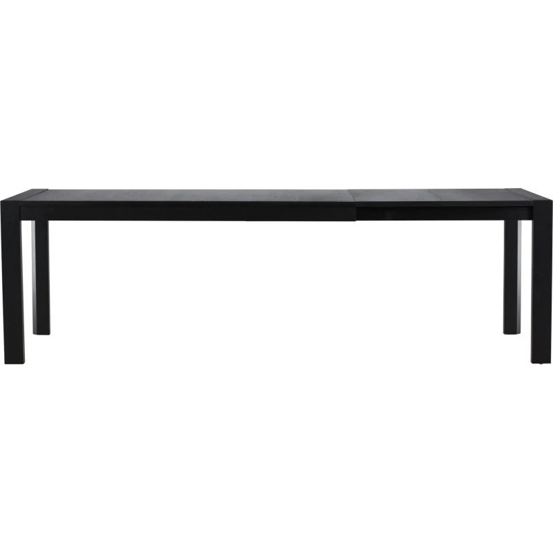 VENTURE DESIGN Slider spisebord i sort eg, 250x95x75 cm