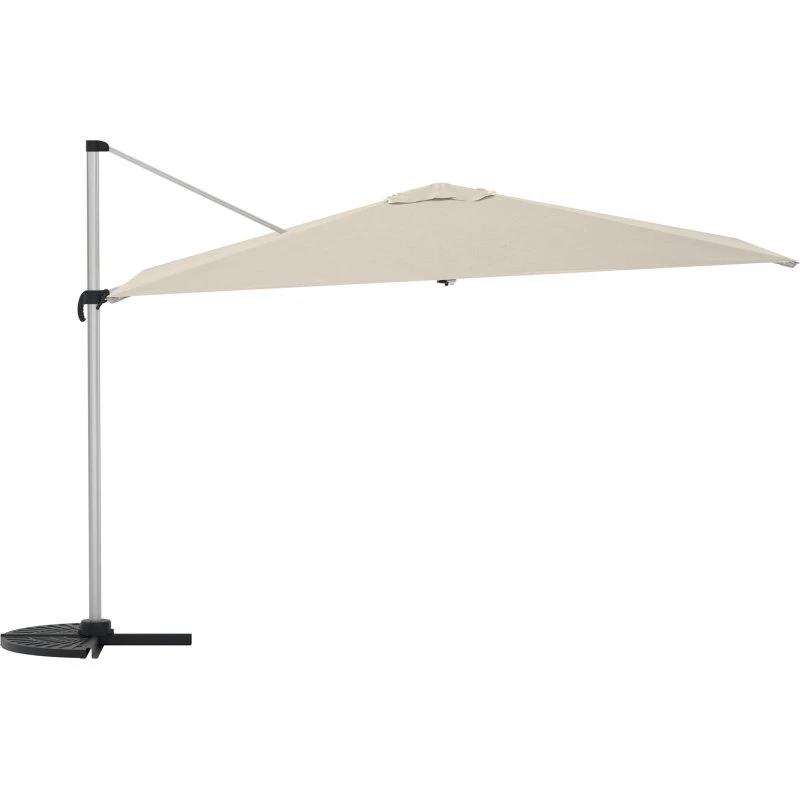 Venture Home Ita parasol, beige, 294x294cm, med vippefunktion