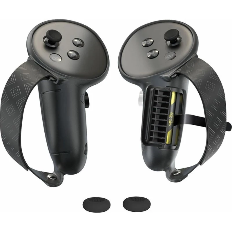 Meta Quest 3S Controller Silikone Case - Sort Anti-Slip Grip