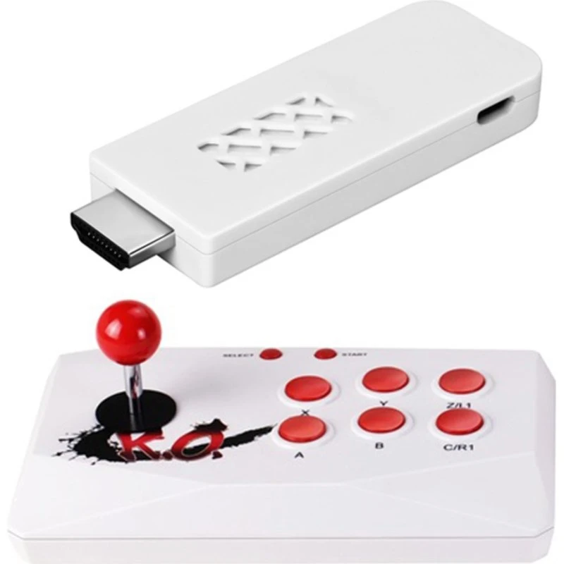 Retro Arcade Game Console Stick med 2000 spil og Joystick