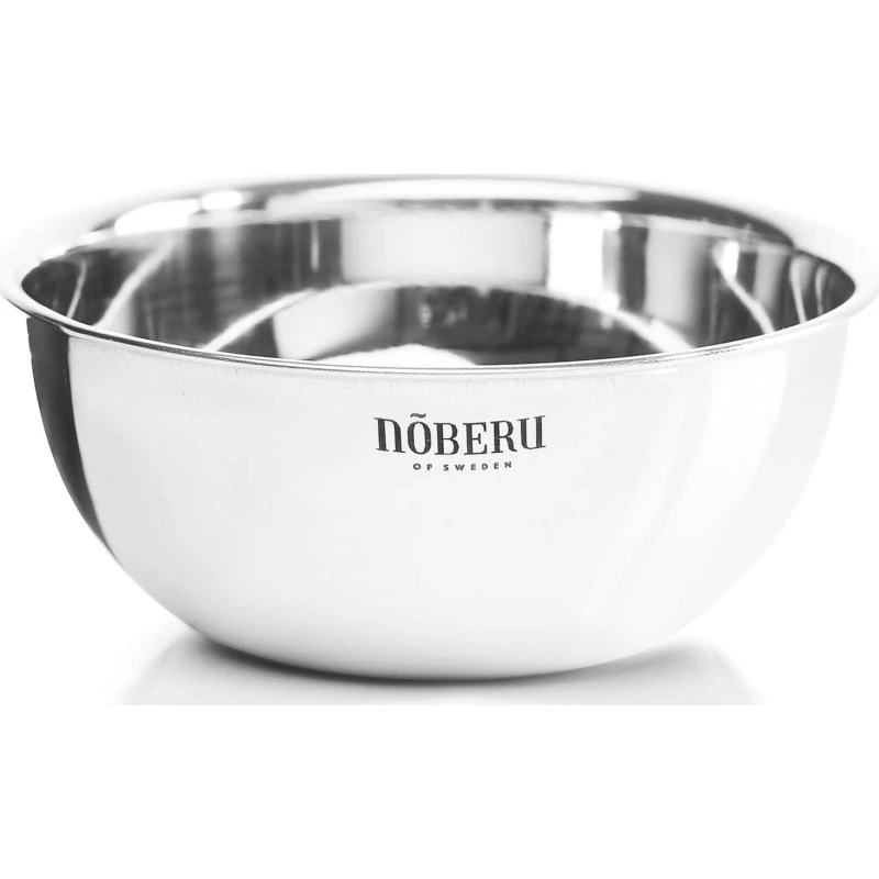 Nøberu of Sweden Shaving Soap Bowl i rustfrit stål