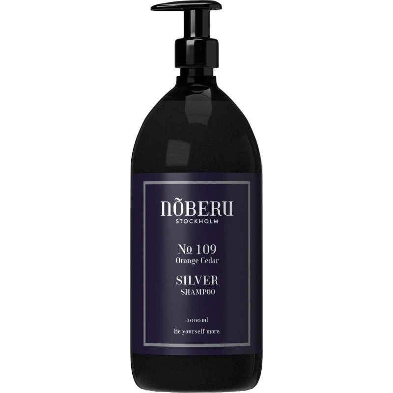 Nõberu of Sweden Silver Shampoo No 109 Orange Cedar 1000 ml