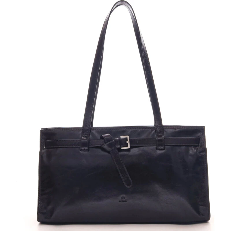 Adax Milano Nolia skuldertaske, mørkebrun