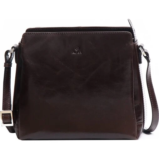Adax Salerno Sia Crossbody - Mørkebrun
