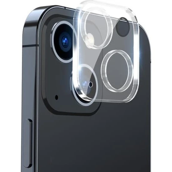 iPhone 14 & 14 Plus Kameralinsedæksel i Hærdet Glas (1-pak)