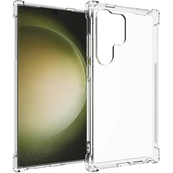 Telefontaske til Galaxy S24 Ultra - Fleksibel Transparent TPU