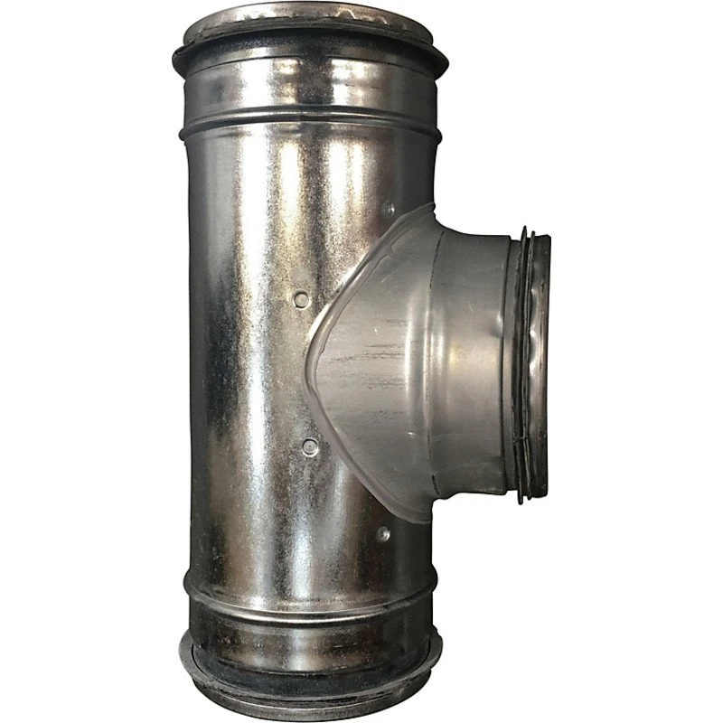 Lindab T-rør 90° 630 x 630 mm TSTCU