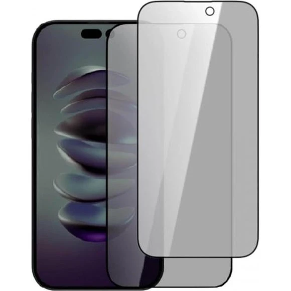[2-PACK] Privacy hærdet glas til iPhone 14 Pro Max