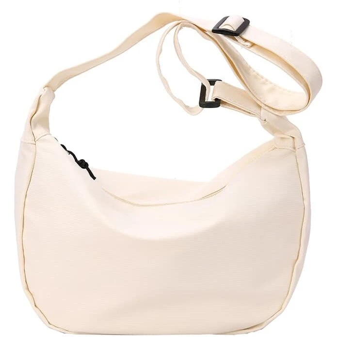 INF Justerbar rem Crossbody-taske – Kompakt sort