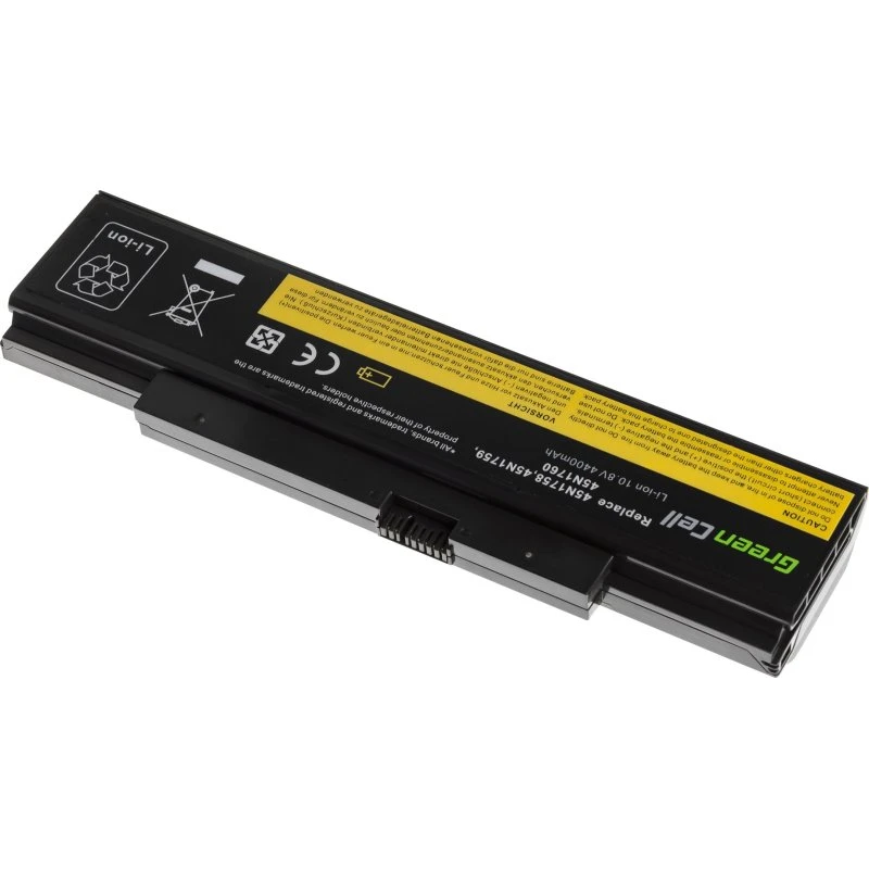 Green Cell Batteri til Lenovo ThinkPad & Edge (4400mAh)