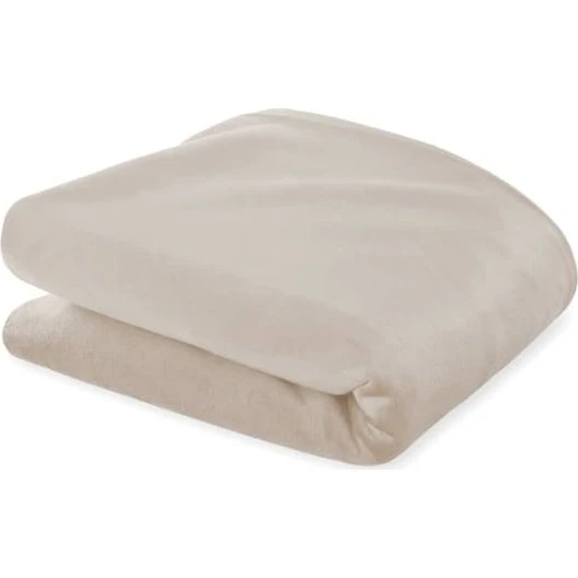 Sidesovepudebetræk Velvet 40 x 145 cm - Beige